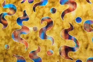 Tela de vapor ondulada, tela de acolchado, tela de algodón, tesoros de acolchado, café - Imagen 1 de 4