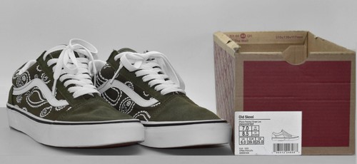 Scarpe da skate A7 NUOVE VANS Oldol Skool Peaceey Paisleyamosciata tela scamos VN0A5K ta U