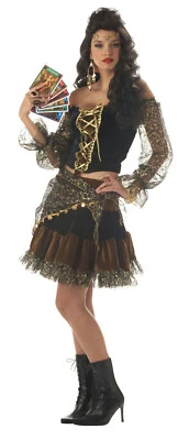 Women's "Madame Destiny" Fortune Teller Costume Gypsy Costume by Calif Costumes - Image 1 of 4