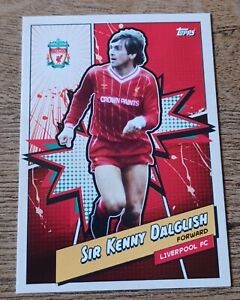 2023-24 Topps Liverpool Fan Set Sir Kenny DALGLISH History card 1