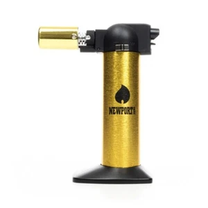 NEWPORT ZERO TURBO CHARGED TORCH 6", REFILLABLE, 4 COLORS, (WITHOUT BUTANE) - Picture 1 of 5