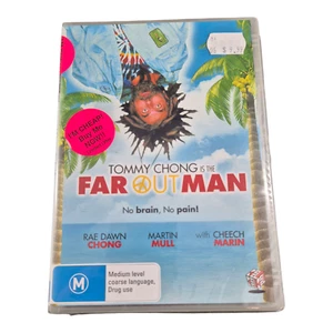 Tommy Chong Far Out Man DVD Comedy Cheech and Chong 1990 Rare - Region 4 - Picture 1 of 2