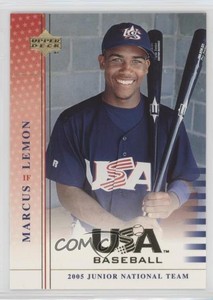 2005 Upper Deck USA Baseball Junior National Team Marcus Lemon #USA92
