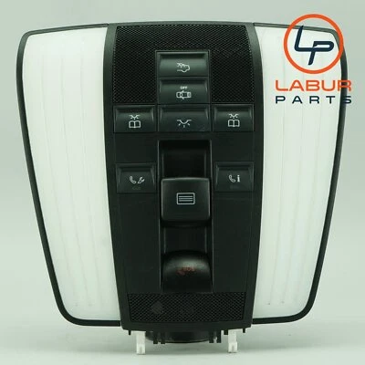 W212 W218 12-18 Mercedes E CLS Class Overhead Dome Light Sunroof Switch A452 - Image 1 of 4