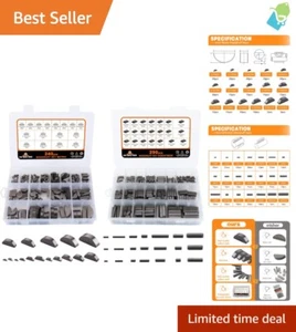 Comprehensive 37 Size Key Assortment Kit - 530 Durable Carbon Steel Pieces - Picture 1 of 8