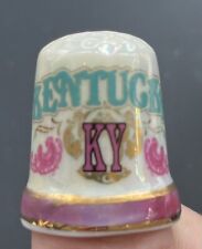 Vintage ceramic Thimble.  Kentucky