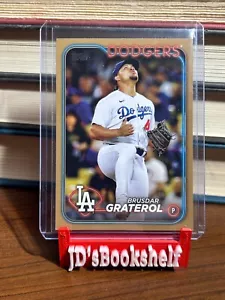 2024 Topps #225 Brusdar Graterol Gold /2024 Los Angeles Dodgers - Foto 1 di 2