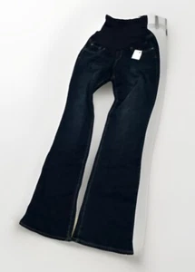 Pantalones bootcut azul índigo para mujer talla mediana largos nuevos con etiquetas - Imagen 1 de 3