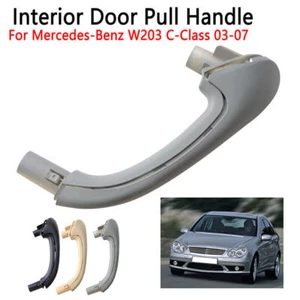 FRONT DRIVER LEFT GRAY FOR MERCEDES W203 C230 C240 C280 INTERIOR DOOR HANDLE - Picture 1 of 8