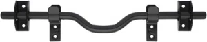 THIRARD 008913 Barre de sécurité pour volet bois acier Ø18x800mm zingué noir - Imagen 1 de 1