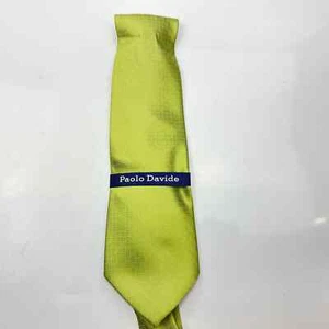 Paolo Davide Mens Neck Tie Italy Hand Woven Fabric New No Box $40 MSRP - Picture 1 of 6