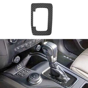 Carbon Fiber Gear Shift Inner Frame Cover Trim For Ford Ranger 2019-2022 Type A - Picture 1 of 16