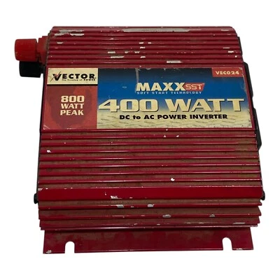 🌊 Vector 800 Watt Peak Power Inverter 400 Watt Load VECO24 WORKS EUC - K8 - Image 1 of 4
