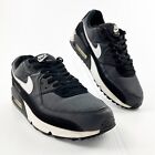 Nike Air Max 90 Black White Low Lace Up Athletic Sneakers Shoes Mens 13