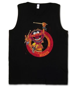 WICKED DRUMMER TANK TOP FITNESS - Schlagzeuger Drums Heavy Metal Rockabilly Rock - Picture 1 of 2