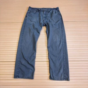 Levi's 505 Jeans W36 L30 Grey Men's Straight Regular Zip Fly Mid Rise Trousers - Picture 1 of 13