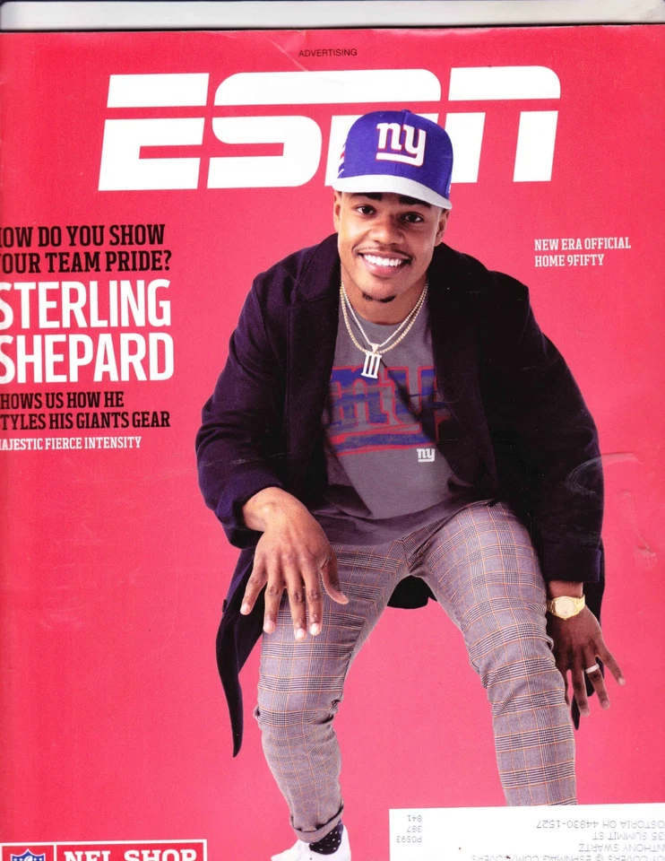 ODELL BECKHAM JR. COVER--ESPN MAGAZINE--SEPTEMBER 10  2018 - Image 1 of 1