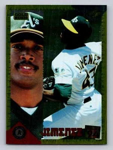 1994 Score Rookie & Traded #RT152 Miguel Jimenez Athletics Gold Rush - Picture 1 of 2
