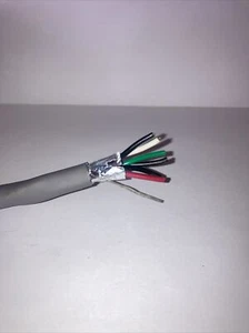 Alpha 2243C  3 pair 18 Ga. Stranded Shielded      25 ft. hank @ $1.95/ft - Picture 1 of 2