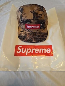 Supreme Dogs & Ducks Canvas Camp Cap FW12 RARE 2012 - Picture 1 of 2
