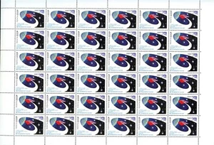 UdSSR Russland ganzer Bogen Sc6003 UdSSR/UK Flt 100 36 Stempel postfrisch Spezial  - Bild 1 von 1