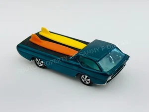 Hot Wheels Redline DEORA Aqua HK White Interior Very Nice !! - Picture 1 of 5