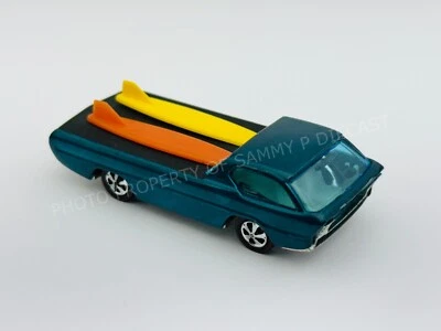 Hot Wheels Redline DEORA Aqua HK White Interior Very Nice !! - Image 1 of 4