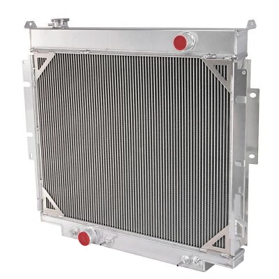 4Row Aluminum Radiator For 1983-1996 89 Ford F150 F250 F350 6.9L 7.3L,V8 Diesel Foto 1 de 4