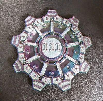 Vault-Tec Vault Door Hanging Sign 3D Print Sci-Fi Toy Gamer Color Choice Cosplay - Image 1 of 4