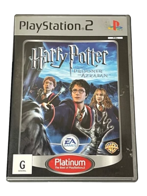Harry Potter and the Prisoner of Azkaban PS2 (Platinum) PAL *Complete* - Image 1 of 2