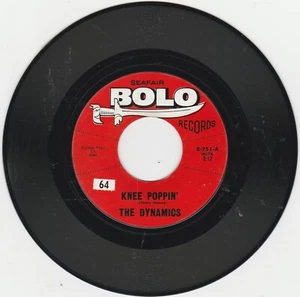 The Dynamics "Knee Poppin' " /"Who's Afraid Of Virginia Woolf?" Seafair Bolo '65 - Picture 1 of 2