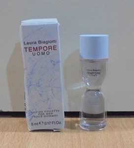 LAURA BIAGIOTTI TEMPORE UOMO EAU DE TOILETTE 5ML FOR MEN - Picture 1 of 16