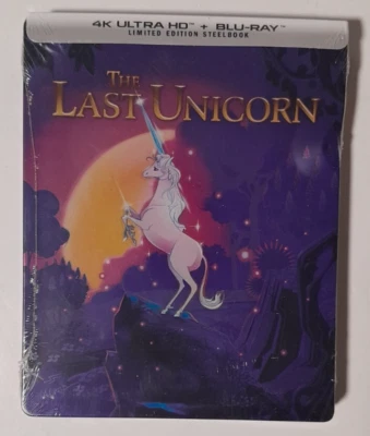 The Last Unicorn Steelbook 4K UHD + Blu-Ray Foto 1 de 4