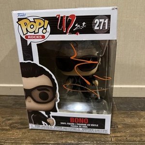 Pavle Sfera Signed Bono U2 Funko Pop (Music Band Autograph #271 NOT Vinyl / CD) - Picture 1 of 8