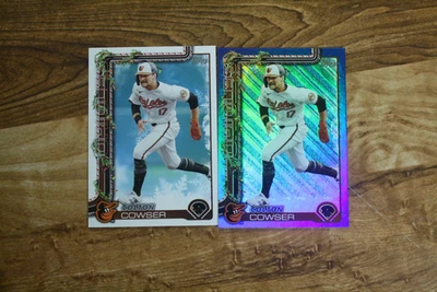 COLTON COWSER 2025 TOPPS HOLIDAYBLUE GILTTER H157 - Image 1 of 2