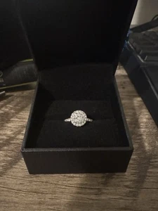 THE LEO Legacy Lab-Grown Diamond Engagement Ring 1-7/8 ct tw 14K White Gold - Picture 1 of 5