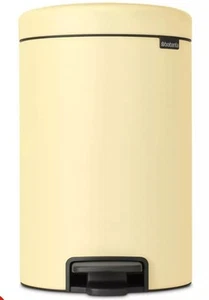 Brabantia 12 Litre New Icon Pedal Bin - Mellow Yellow - Picture 1 of 1