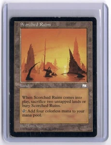 Scorched Ruins Weatherlight #166 MtG MP/HP - Picture 1 of 2