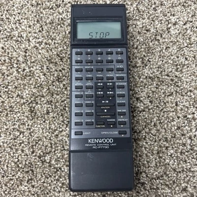 Kenwood Remote RC-P7730 TESTED WORKING No Corrosion - Image 1 of 4