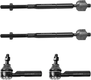 4 pcs (2) EV80645+(2) ES3614(ES800408) Front Tie Rod End Set for... - Foto 1 di 7