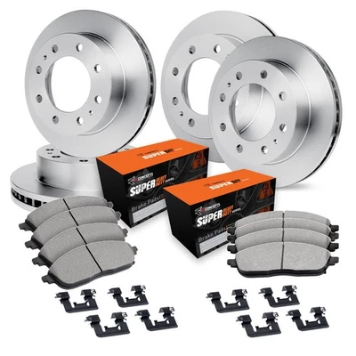 For Ford E-350 Super Duty 99-00 Front & Rear Brake Kit w Super Duty Pads - Image 1 of 4