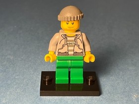 LEGO City Police #4636 - Jail Prisoner 60675 - cty0288 - Scratches No Cracks