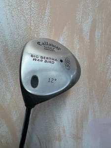 Callaway LH Great Big Bertha War Bird Driver 12 degree Steel RCH90 Regular - Picture 1 of 6