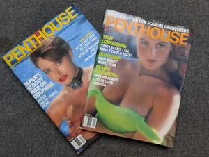X 2 Penthouse Magazine December 1989 / February 1990. Both Great Condition - Picture 1 of 11