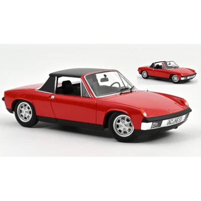 VW-PORSCHE 914 1.7 1972 RED 1:18 Norev Auto Stradali Modellino Nuovo - Immagine 1 di 4