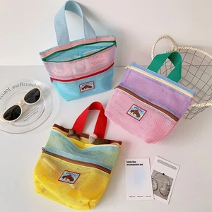 Mehrere Taschen Netztragetasche Leichtgewicht Faltbare Kulturtasche - Picture 1 of 12