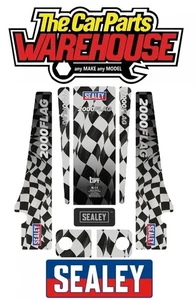 Sealey 2000 CW CB Flag Graphics Design Sticker Kit (Graphics only) - Picture 1 of 5