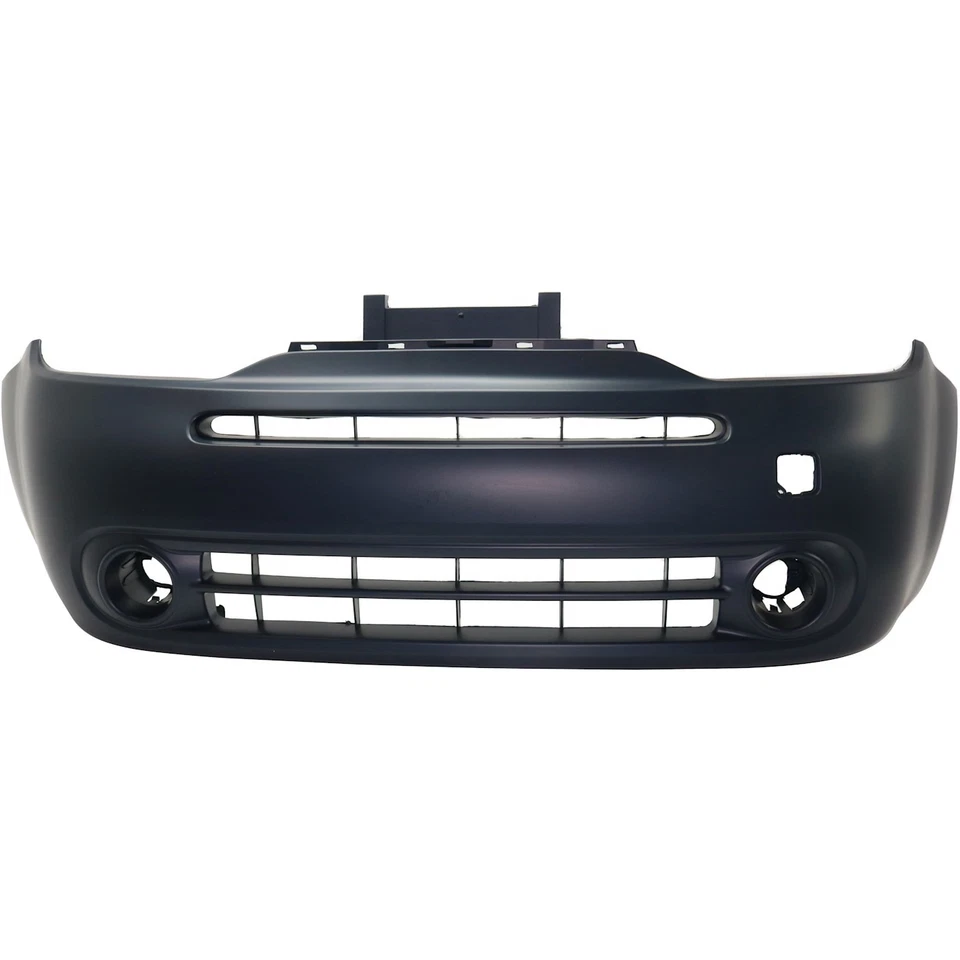 Front Bumper Cover For 2009-2014 Nissan Cube w/ fog lamp holes Primed CAPA - Image 1 of 4