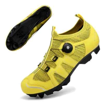 Мужская велосипедная обувь высокий верх водонепроницаемый MTB дорожный велосипед самоблокировка скорость кроссовок - Изображение 1 из 4