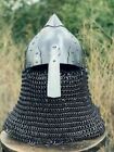Medieval Viking Chainmail Knight Armor Helmet X-Mas Gift Item